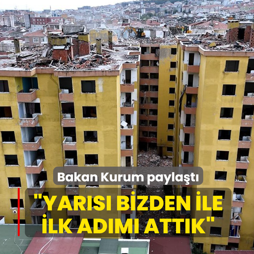 Bakan Kurum paylat: Yars Bizden ile ilk adm attk