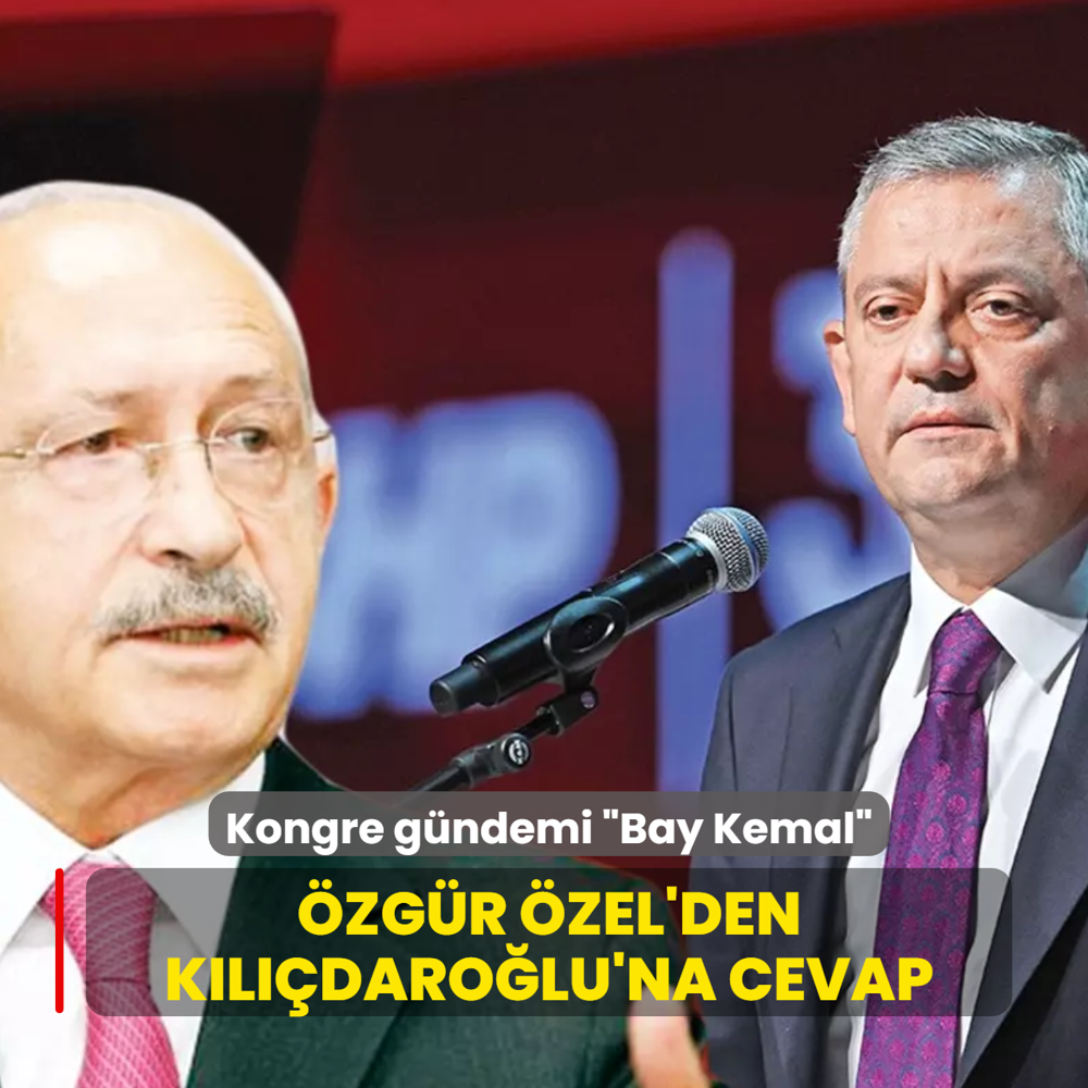 zgr zel yeniden genel bakan seildi! Kongre gndemi Bay Kemal