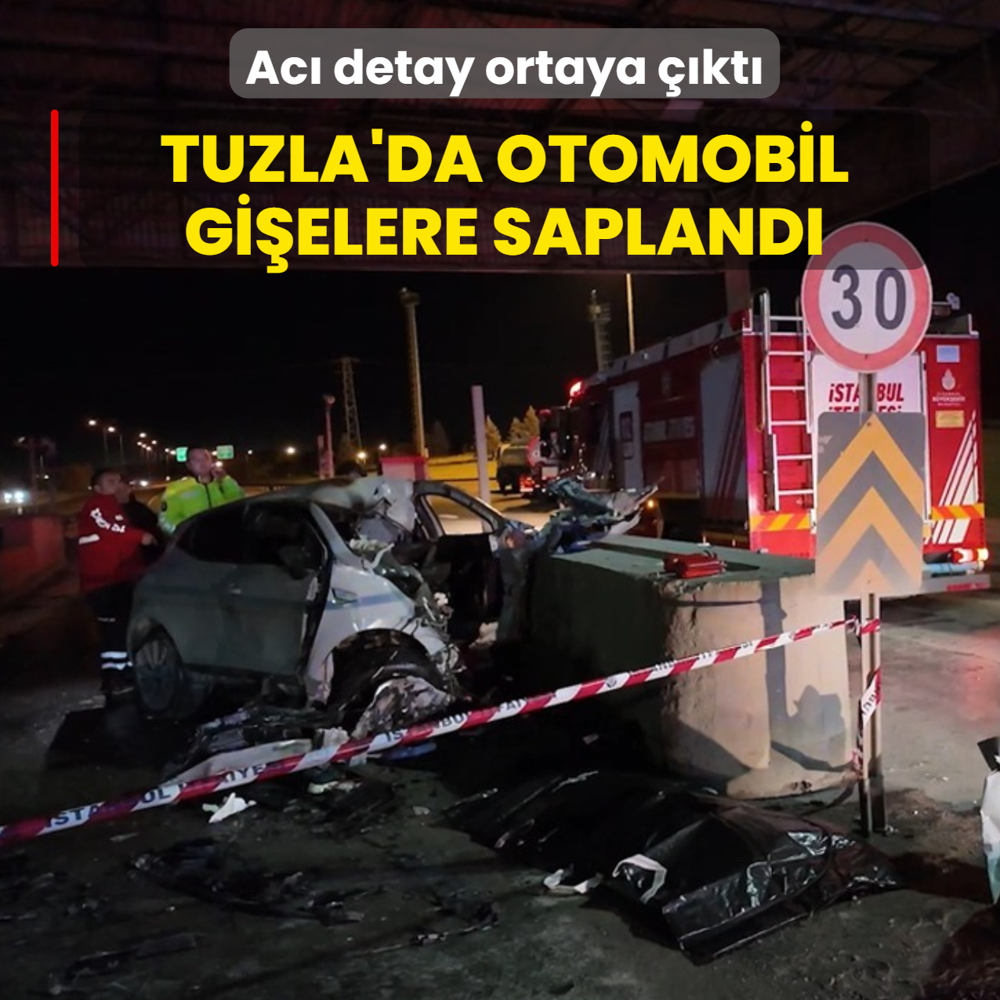 Tuzla'da gie facias! Ac detay ortaya kt