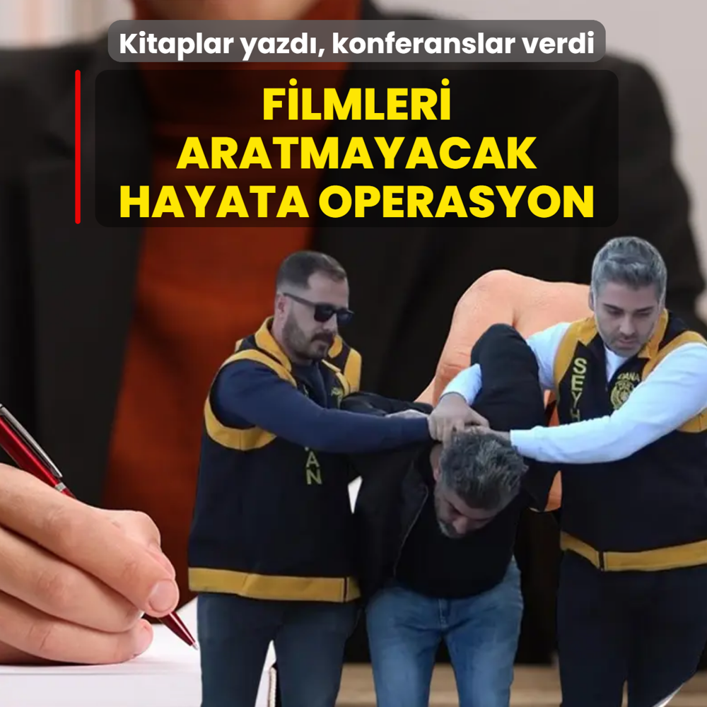 Kitaplar yazd, konferanslar verdi! Filmleri aratmayacak hayat operasyonla son buldu