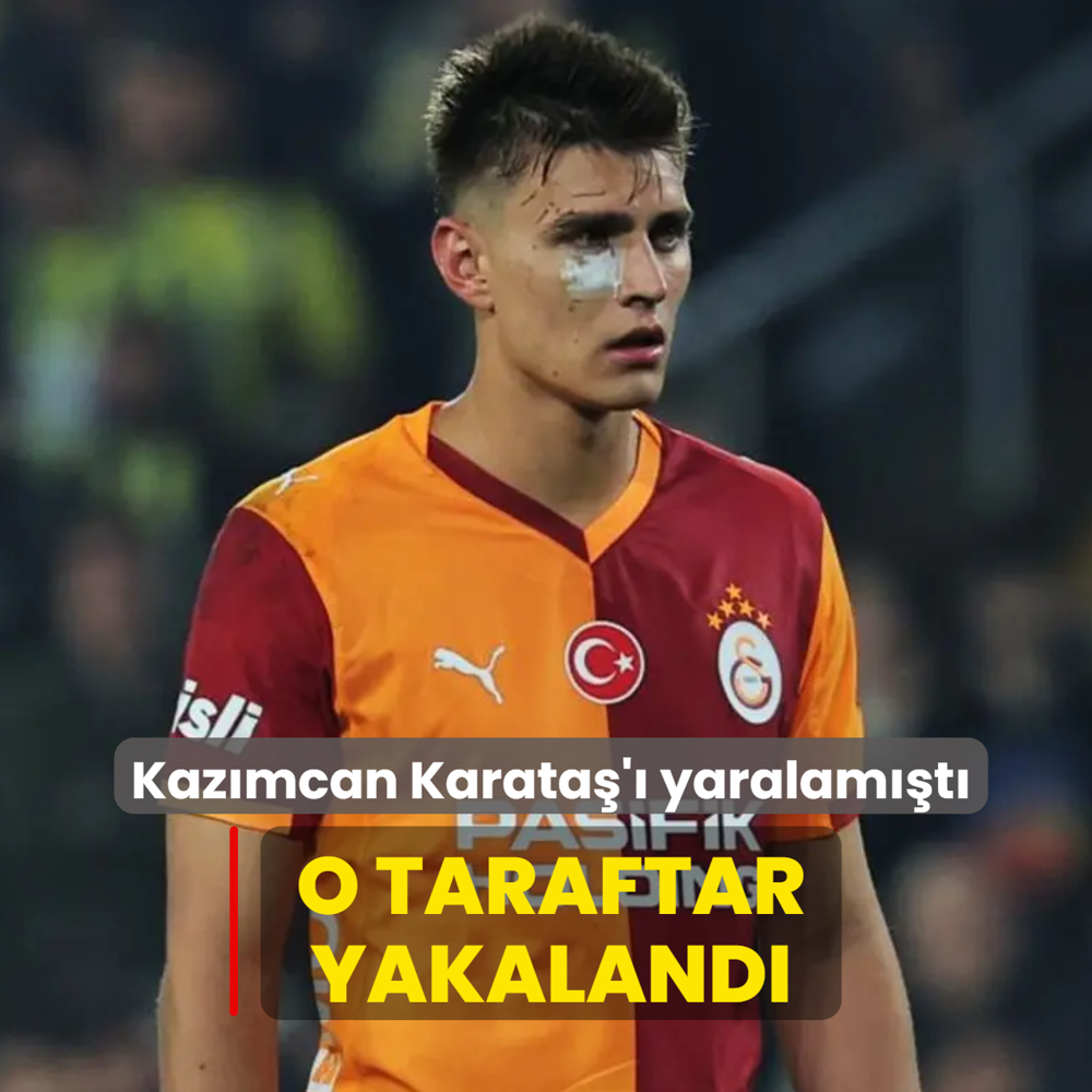 Derbide Kazmcan Karata' att akmakla yaralayan taraftar yakaland