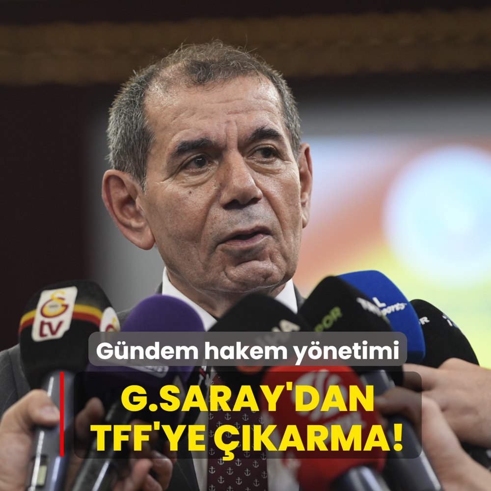 Galatasaray'dan TFF'ye karma!