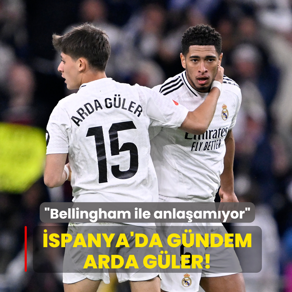 spanya'da gndem Arda Gler! Bellingham ile anlaamyor