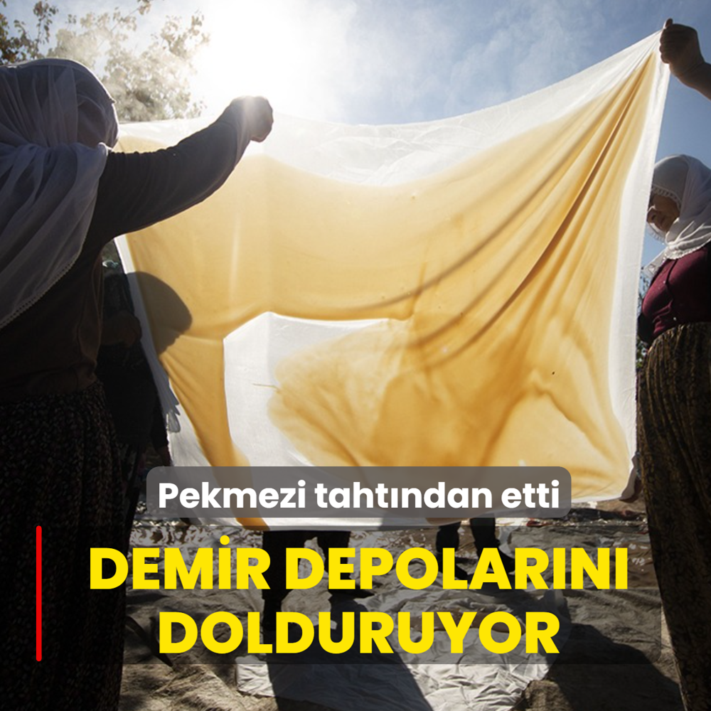 Pekmezi tahtndan etti! Kahvaltdan sonra mutlaka tketin: Demir ambar, kemikleri glendiriyor