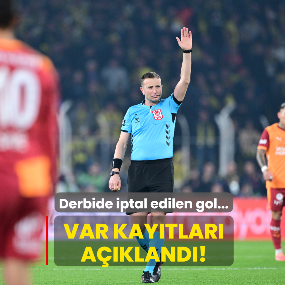 VAR kaytlar akland! Derbide iptal edilen gol...