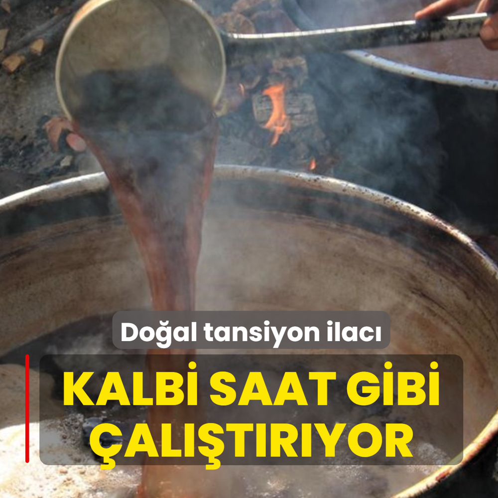 Antalyallarn doal tansiyon ilac: Kimse deerini bilmiyor, kalbi saat gibi altryor