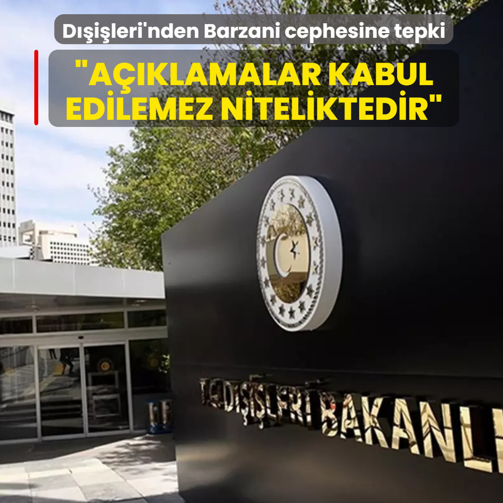 Dileri'nden Barzani cephesine tepki... Aklamalar kabul edilemez niteliktedir