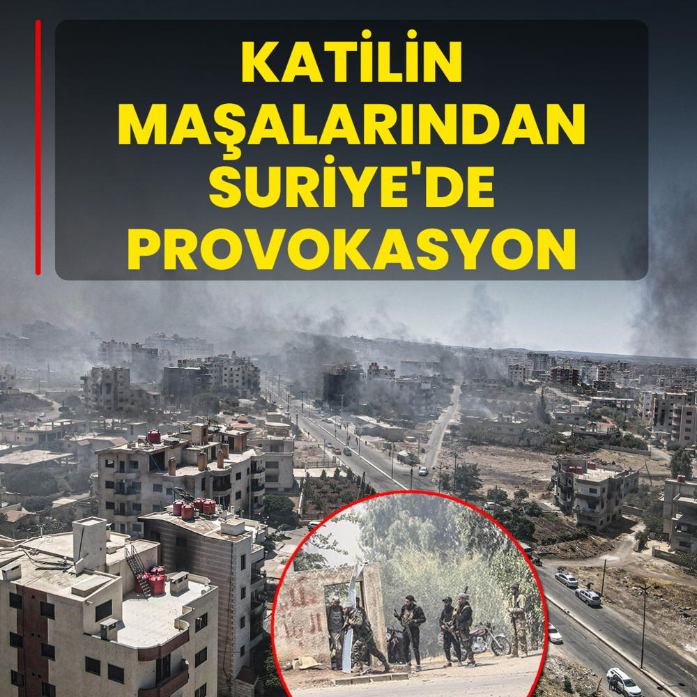Katilin maalarndan Suriye'de provokasyon