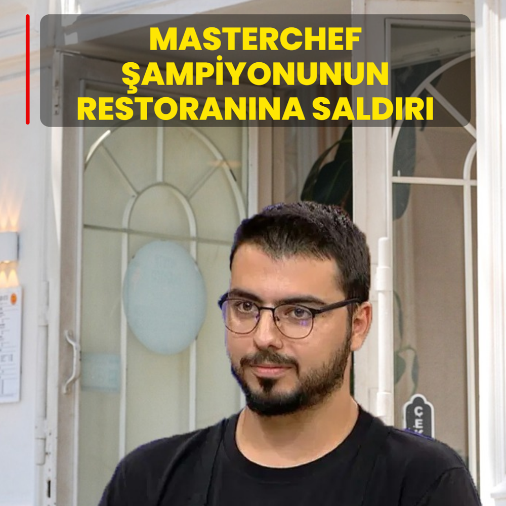 Masterchef ampiyonunun restoranna silahl saldr