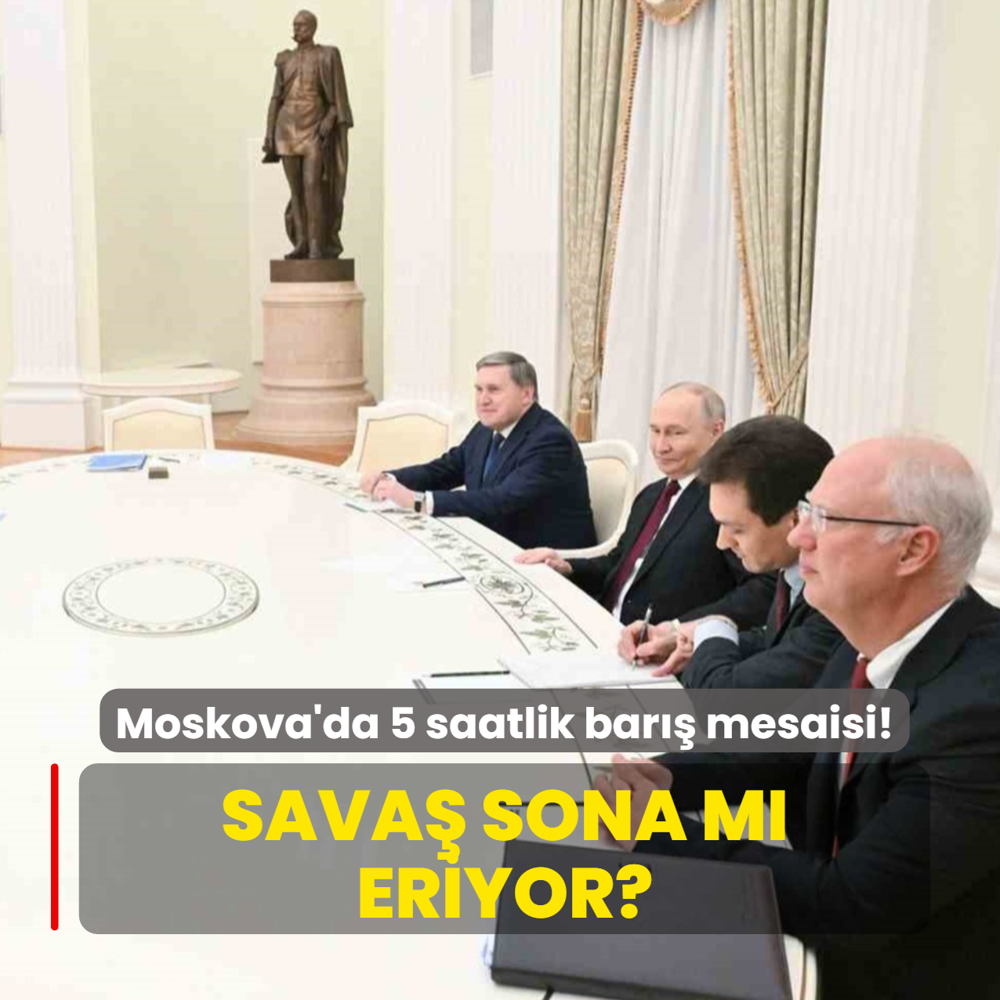 Moskova'da 5 saatlik bar mesaisi! Sava sona m eriyor?