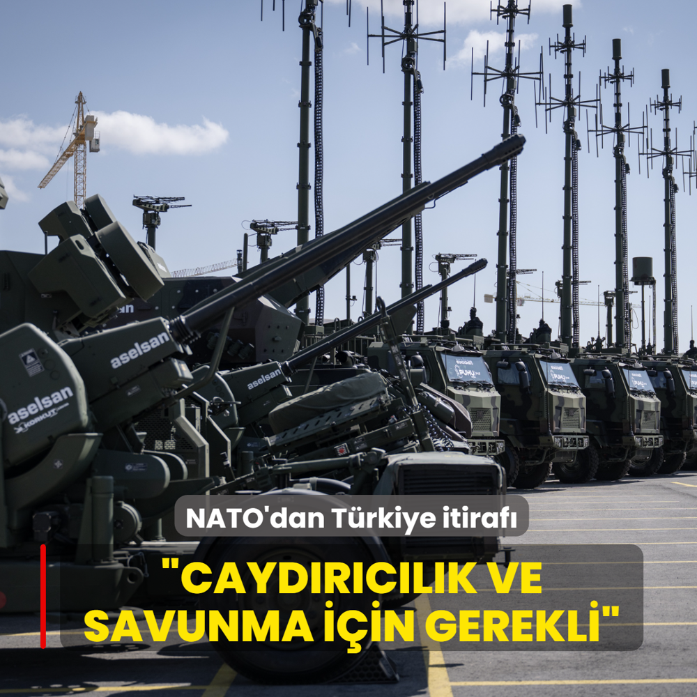 NATO'dan Trkiye itiraf... Caydrclk ve savunma iin gerekli