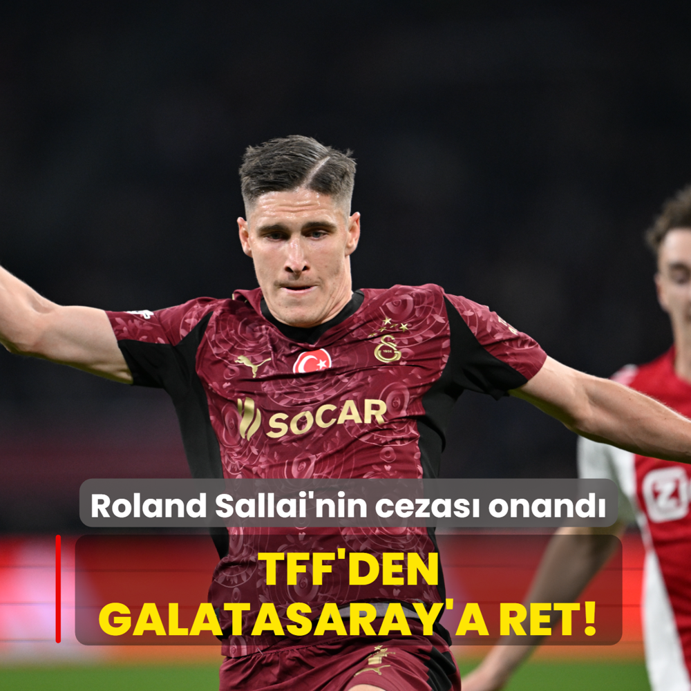 TFF'den Galatasaray'a ret! Roland Sallai'nin cezas onand