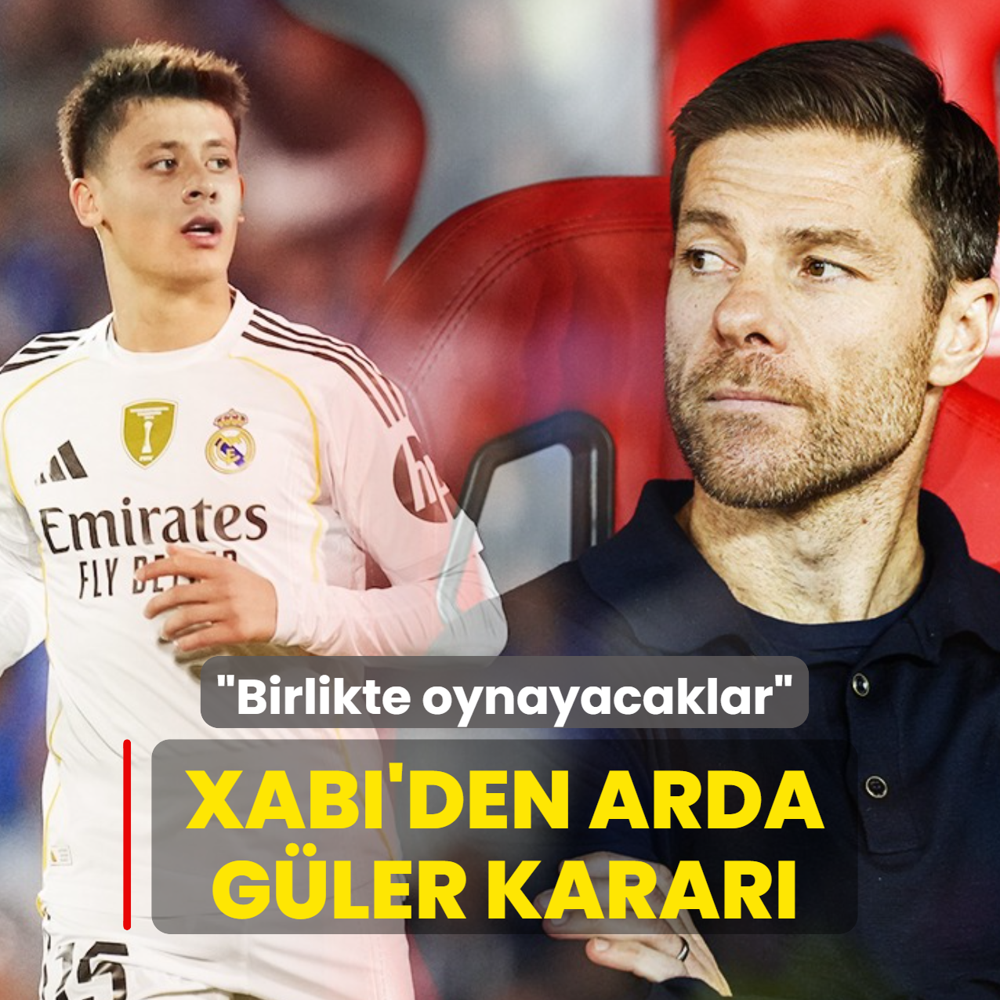 Xabi Alonso'dan Arda Gler karar! Birlikte oynayacaklar