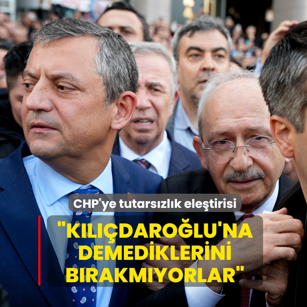 Bakan Tun'tan CHP'ye tutarszlk eletirisi... Kldarolu'na demediklerini brakmyorlar