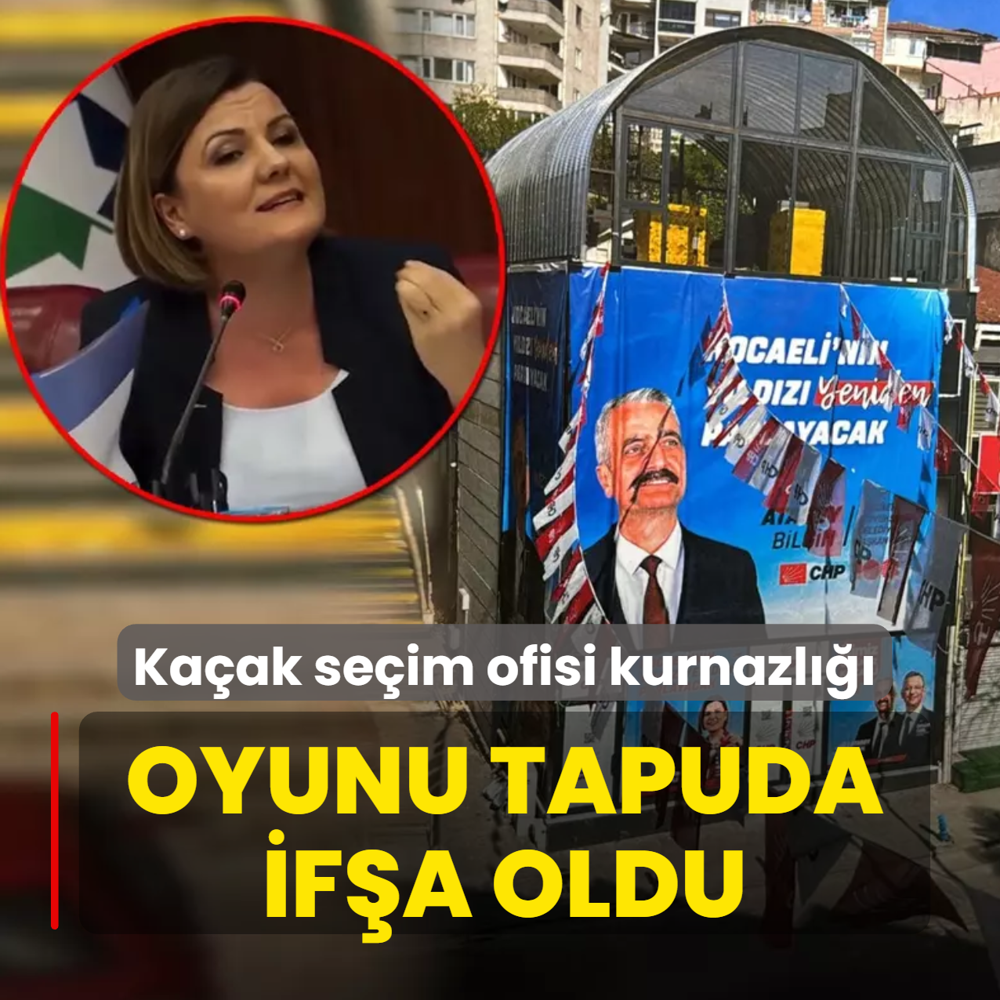 Kaak seim ofisi kurnazl! CHP'li bakann oyunu tapuda ifa oldu