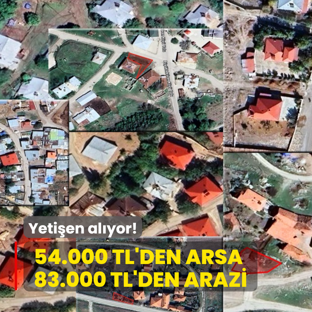 Milli Emlak aklad: Yetien alyor! 54.000 TL'den arsa, 83.000 TL'den arazi imkan