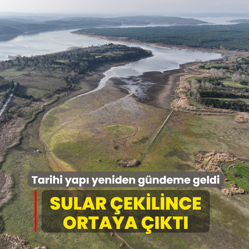 Sular ekilince ortaya kt... Tarihi yap yeniden gndeme geldi