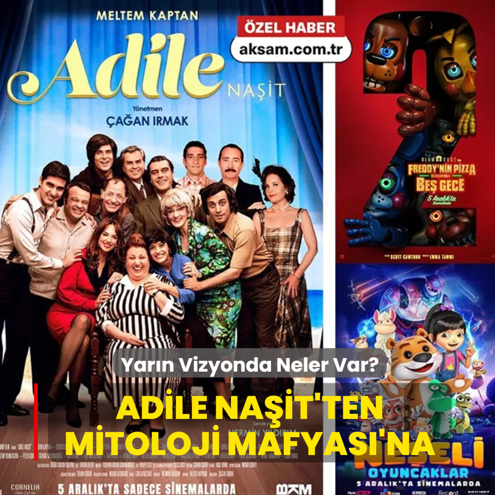 Yarn Vizyonda: Adile Nait'ten Mitoloji Mafyas'na