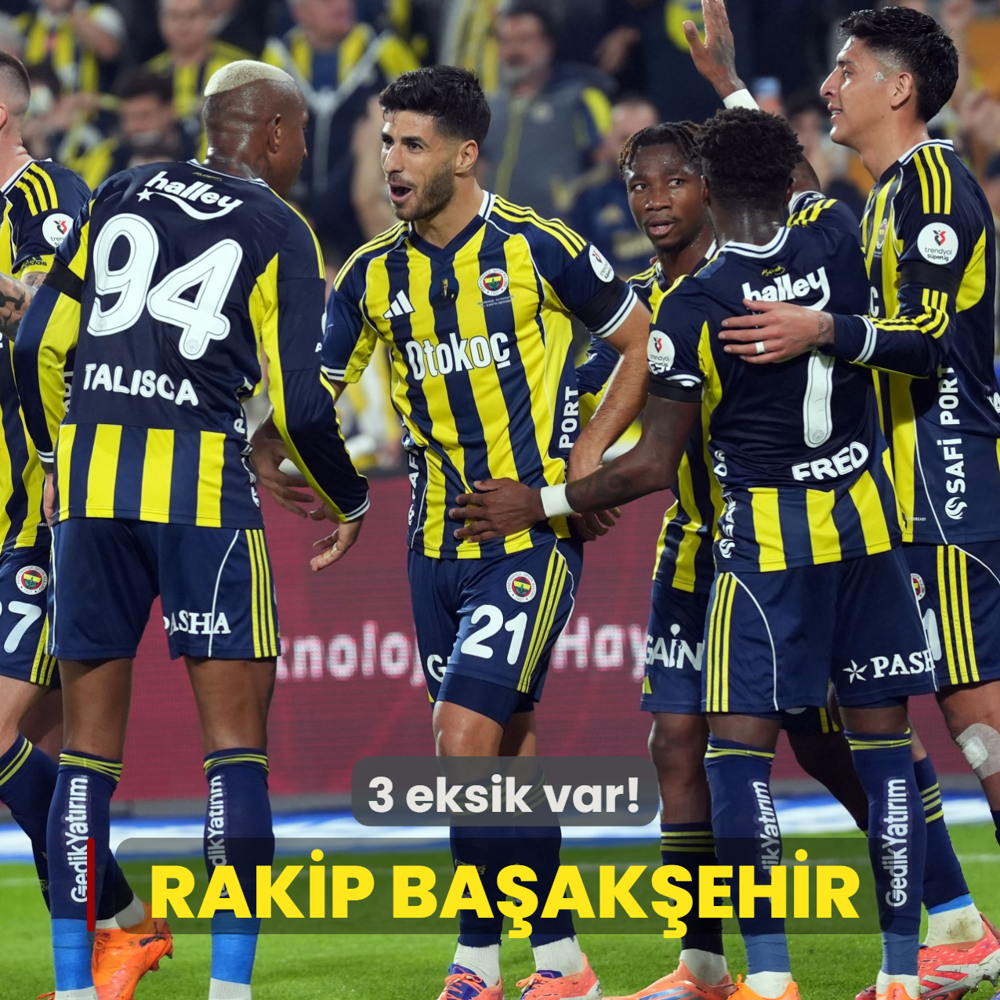 Fenerbahe'nin rakibi Baakehir! 3 eksik var