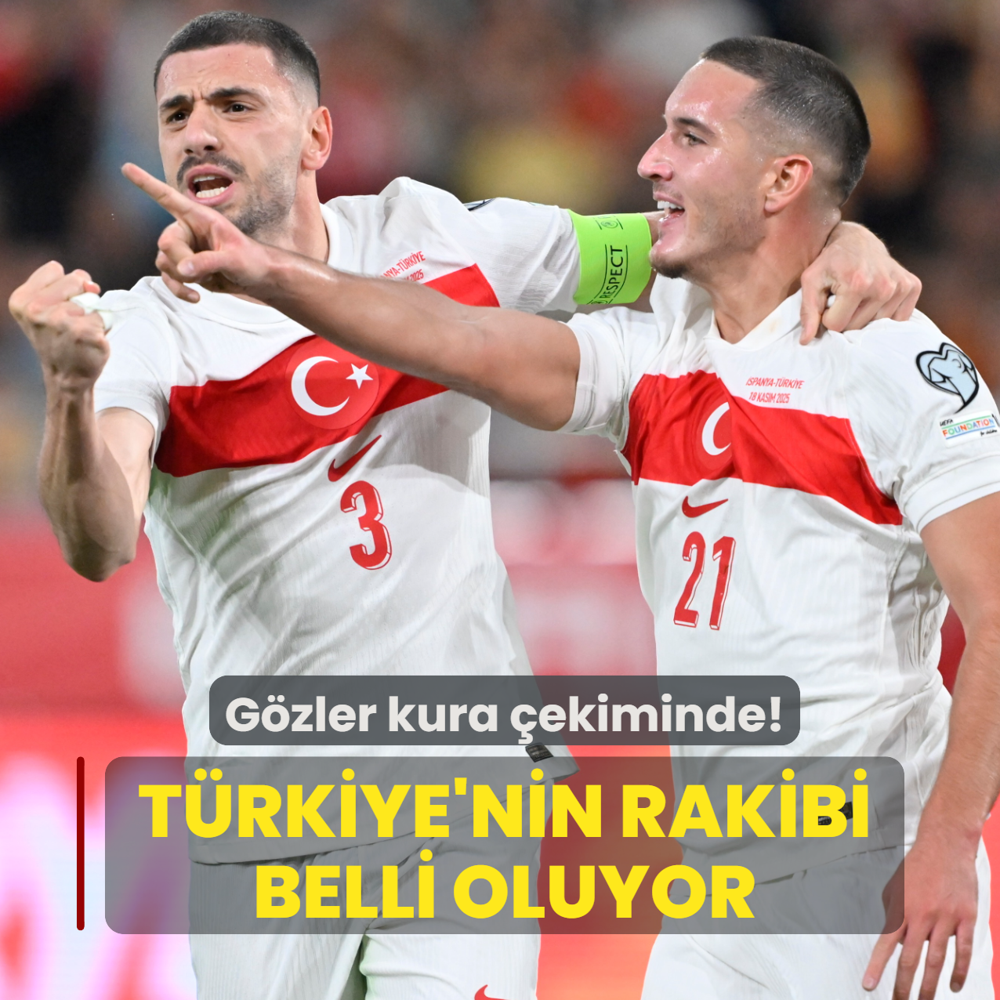 T�rkiye'nin rakibi belli oluyor! G�zler kura �ekiminde