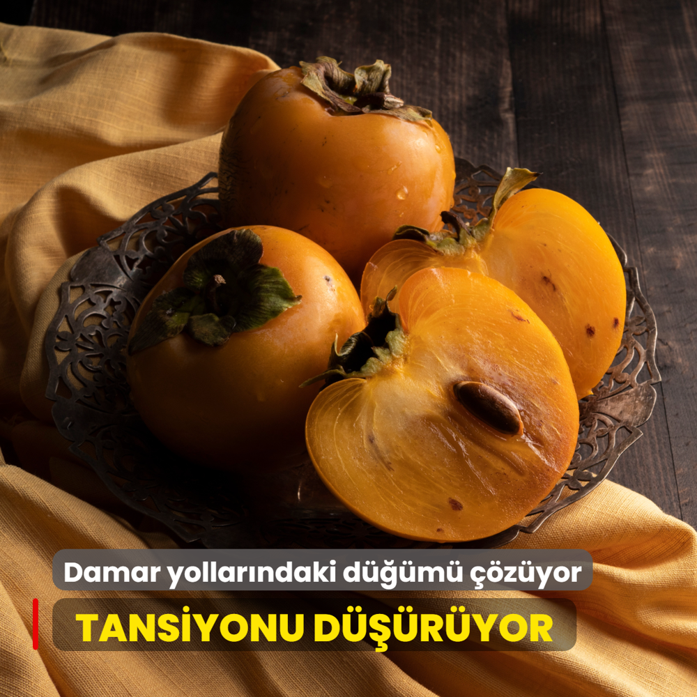 Damar yollarndaki dm zen meyve: Tansiyonu dryor, basnc dengeliyor