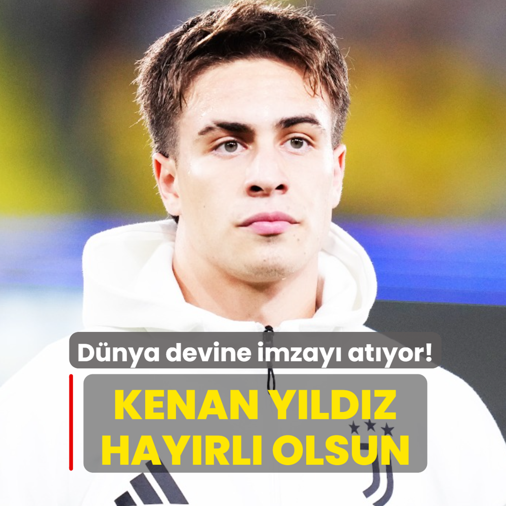 D�nya devine imzay� at�yor! Kenan Y�ld�z hay�rl� olsun