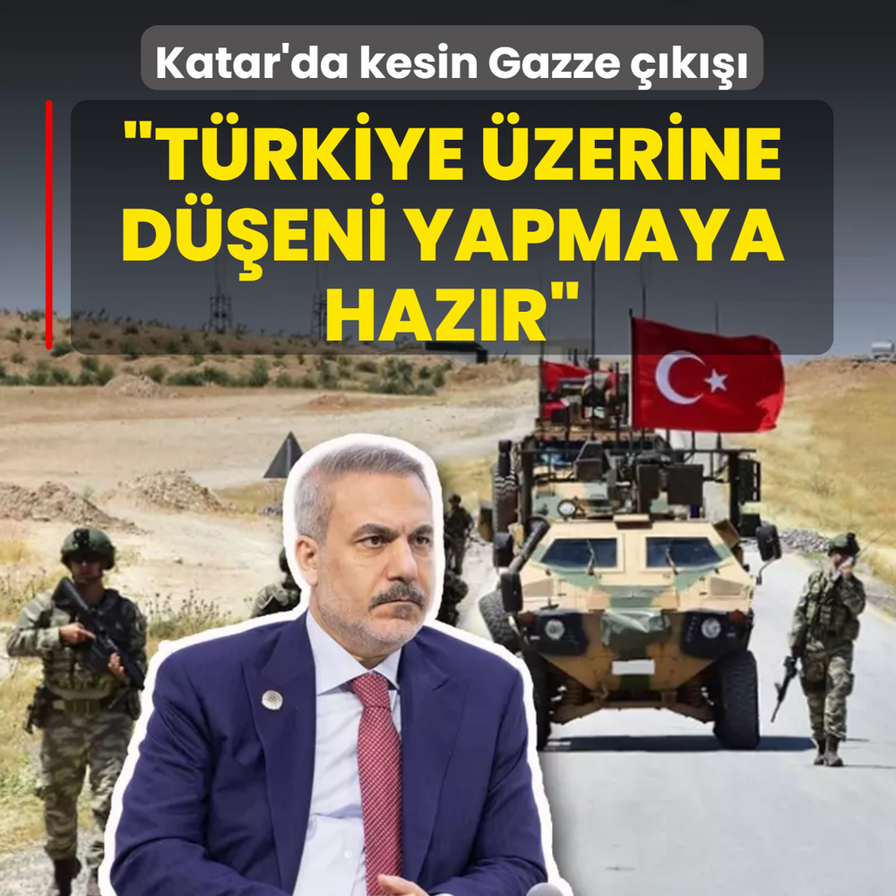 Katar'da kesin Gazze k: Trkiye zerine deni yapmaya hazr