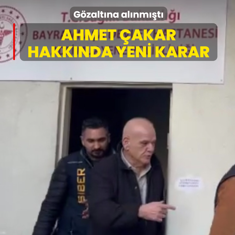 Bahis soruturmasnda gzaltna alnmt... Ahmet akar hakknda yeni karar