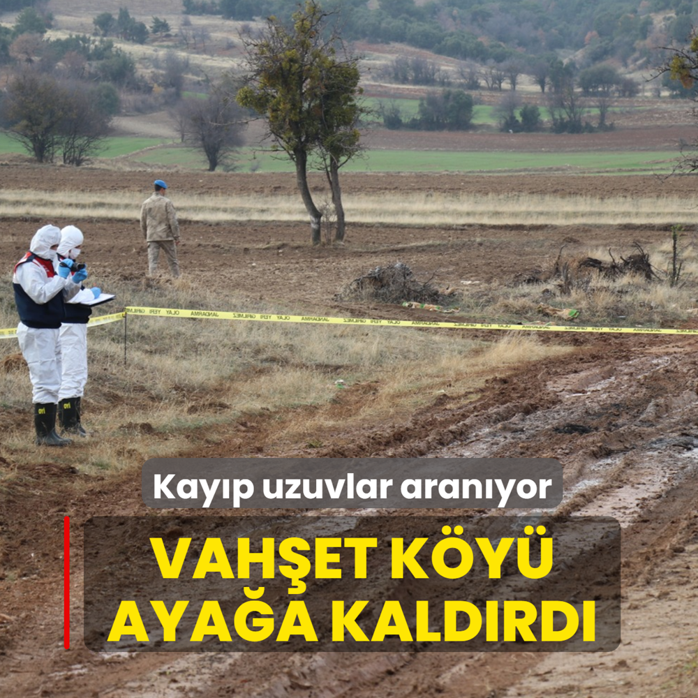 Vahice ldrlen oban iin JASAT sahada! Kayp uzuvlar aranyor