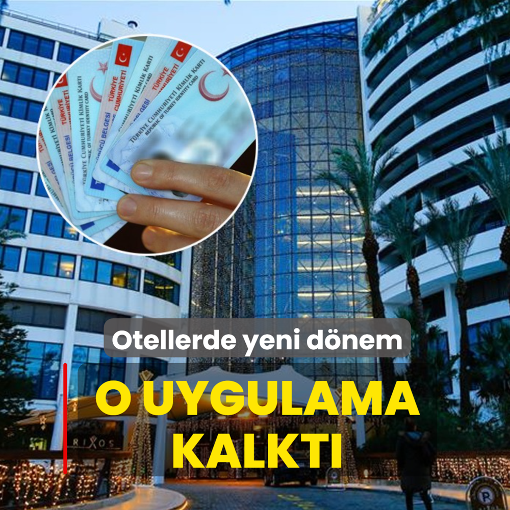 Otellerde yeni dnem: O uygulama kalkt