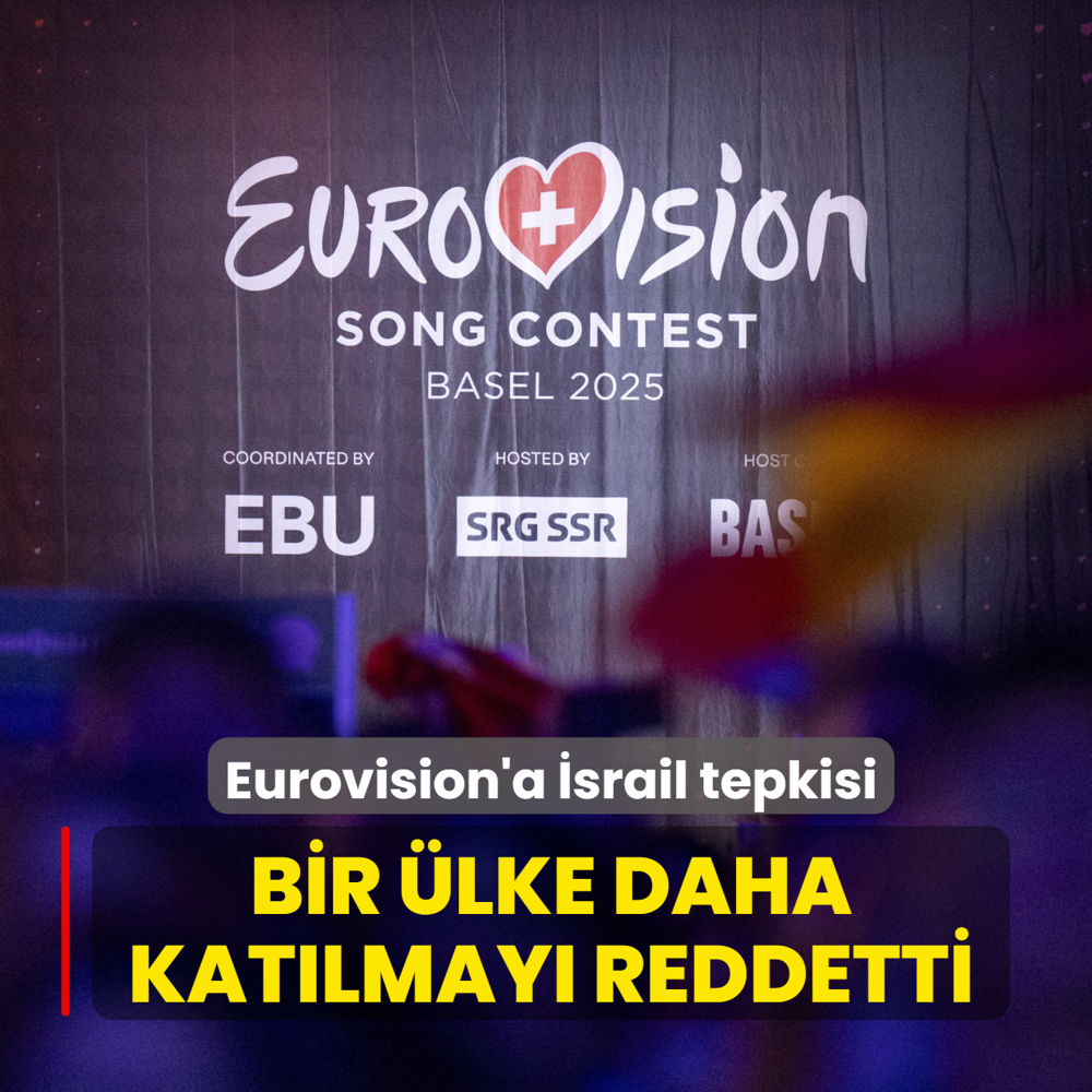 Eurovision'a srail tepkisi... Bir lke daha katlmay reddetti