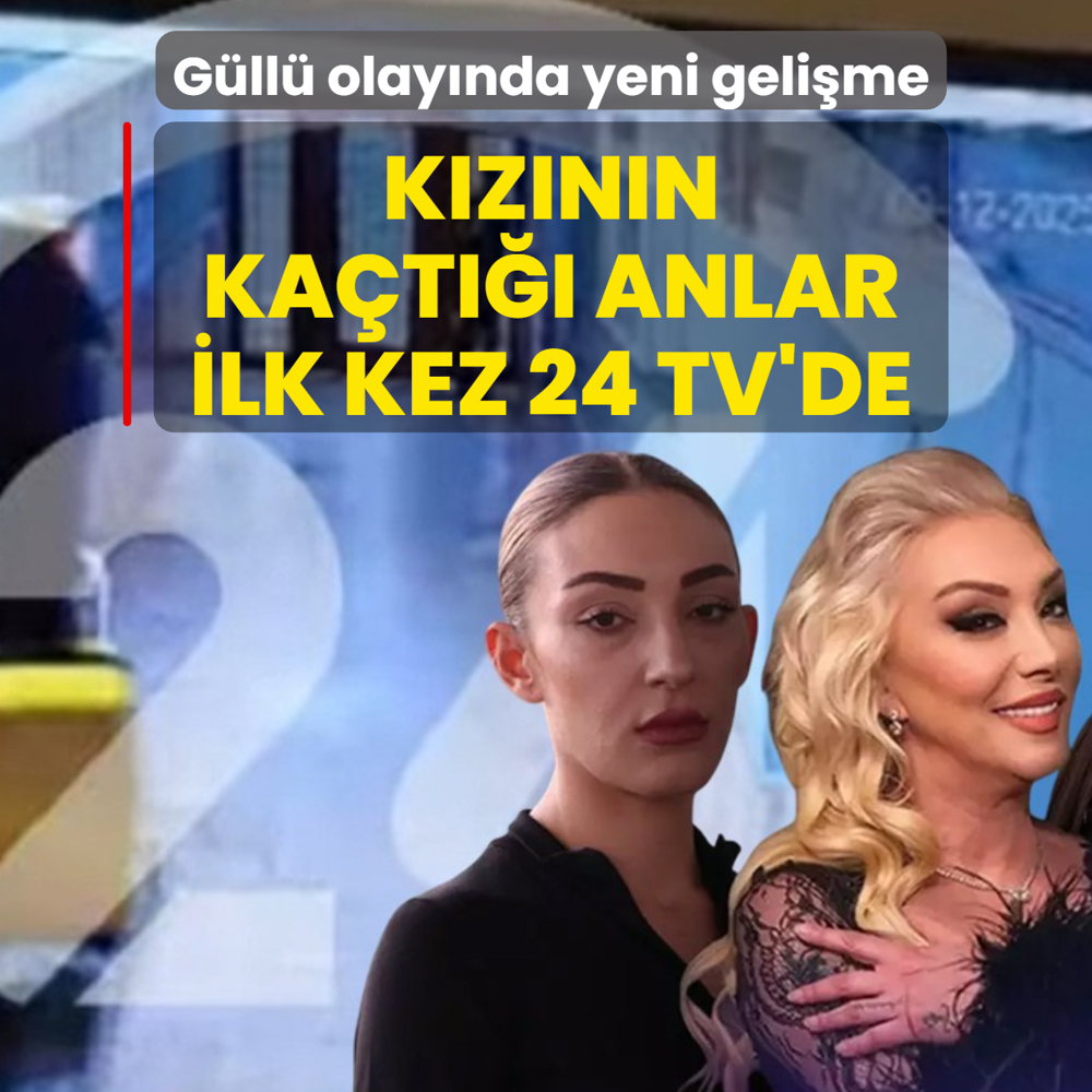 Gll'nn kznn valizlerle evden kama an! lk kez 24 TV yaynlad