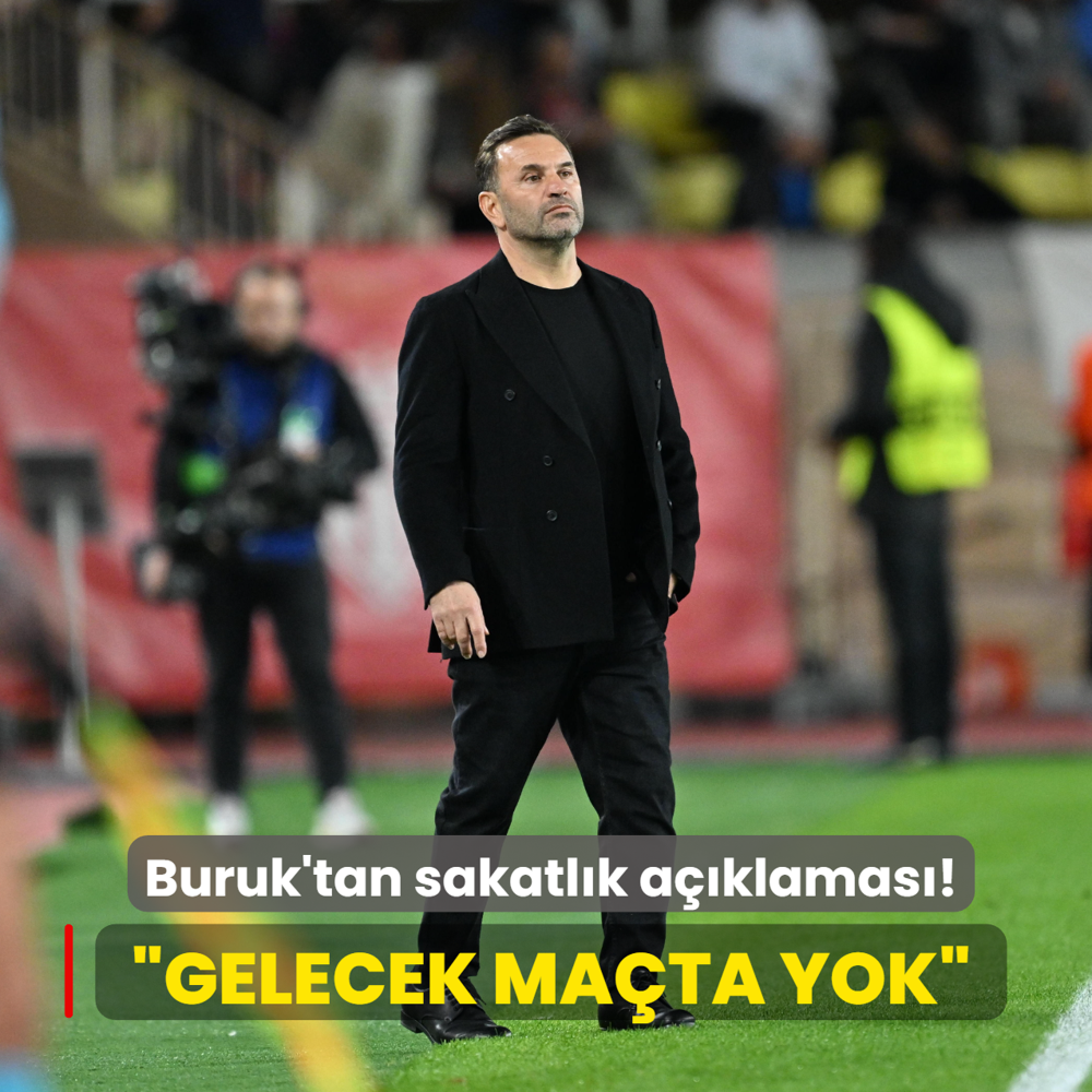 Okan Buruk'tan sakatlk aklamas! Gelecek mata yok