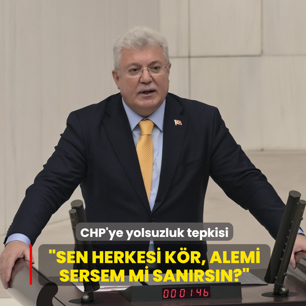 CHP'ye yolsuzluk tepkisi... Sen herkesi kr, lemi sersem mi sanrsn?