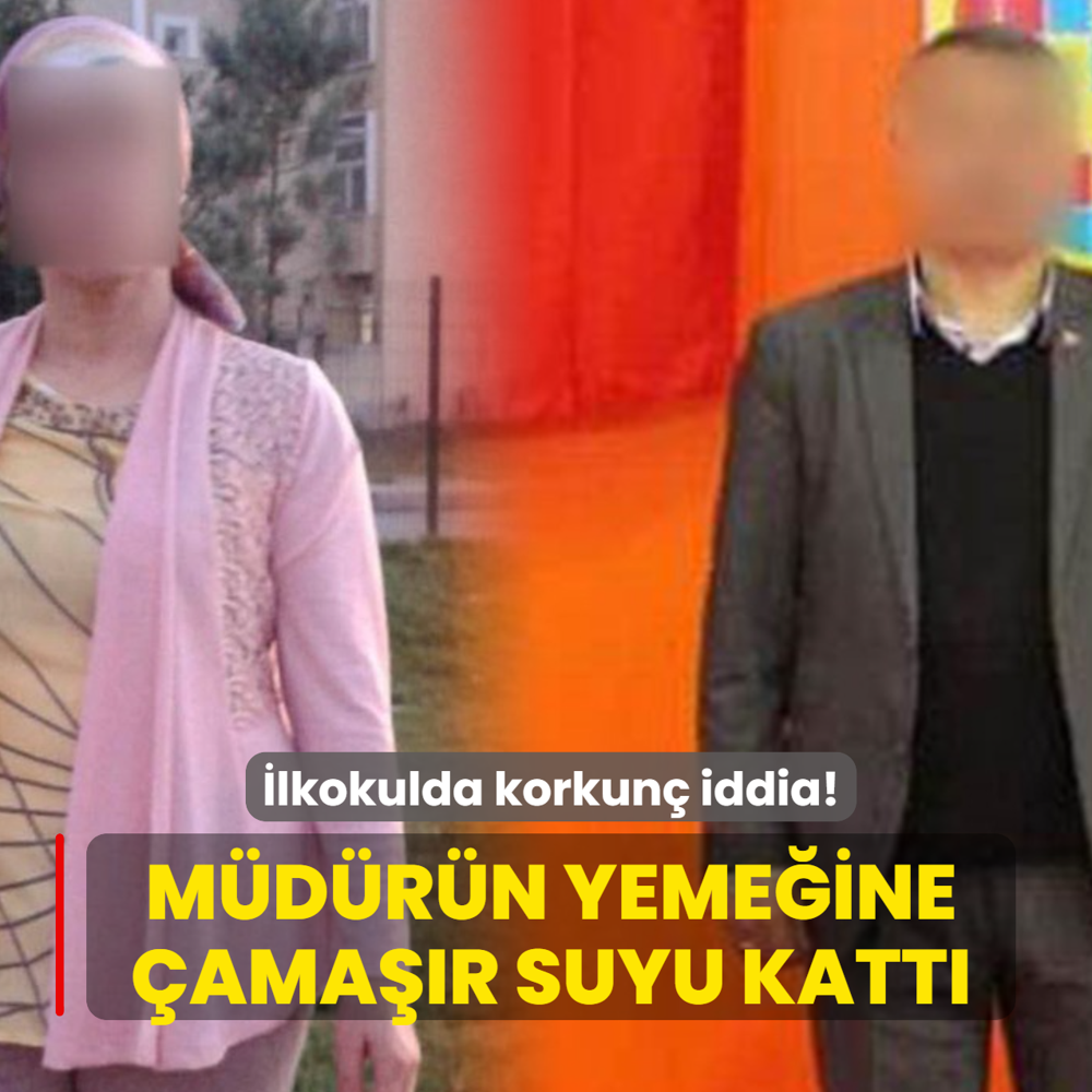 lkokulda korkun iddia! Mdrn yemeine amar suyu katt