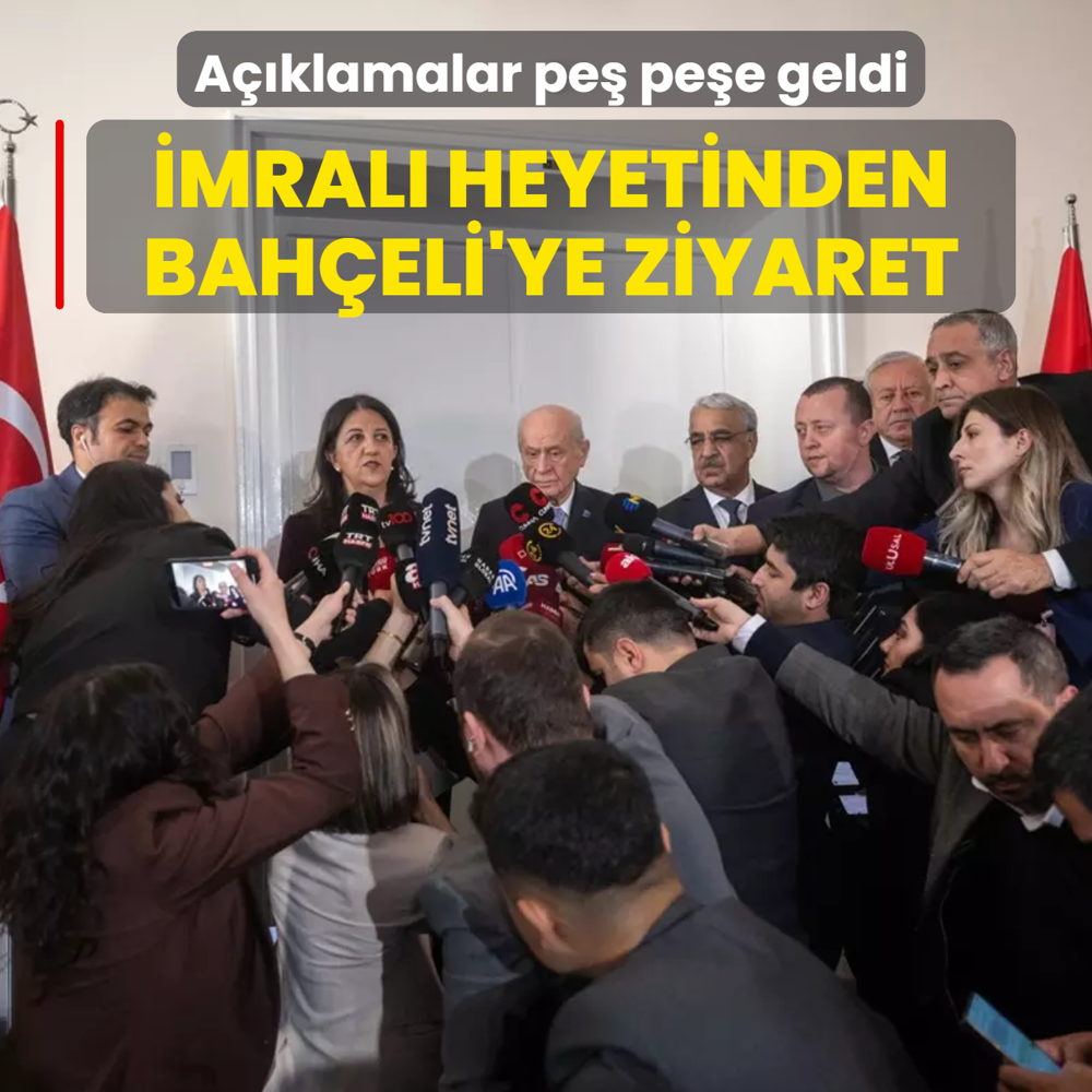 Aklamalar pe pee geldi: mral heyetinden Baheli'ye ziyaret