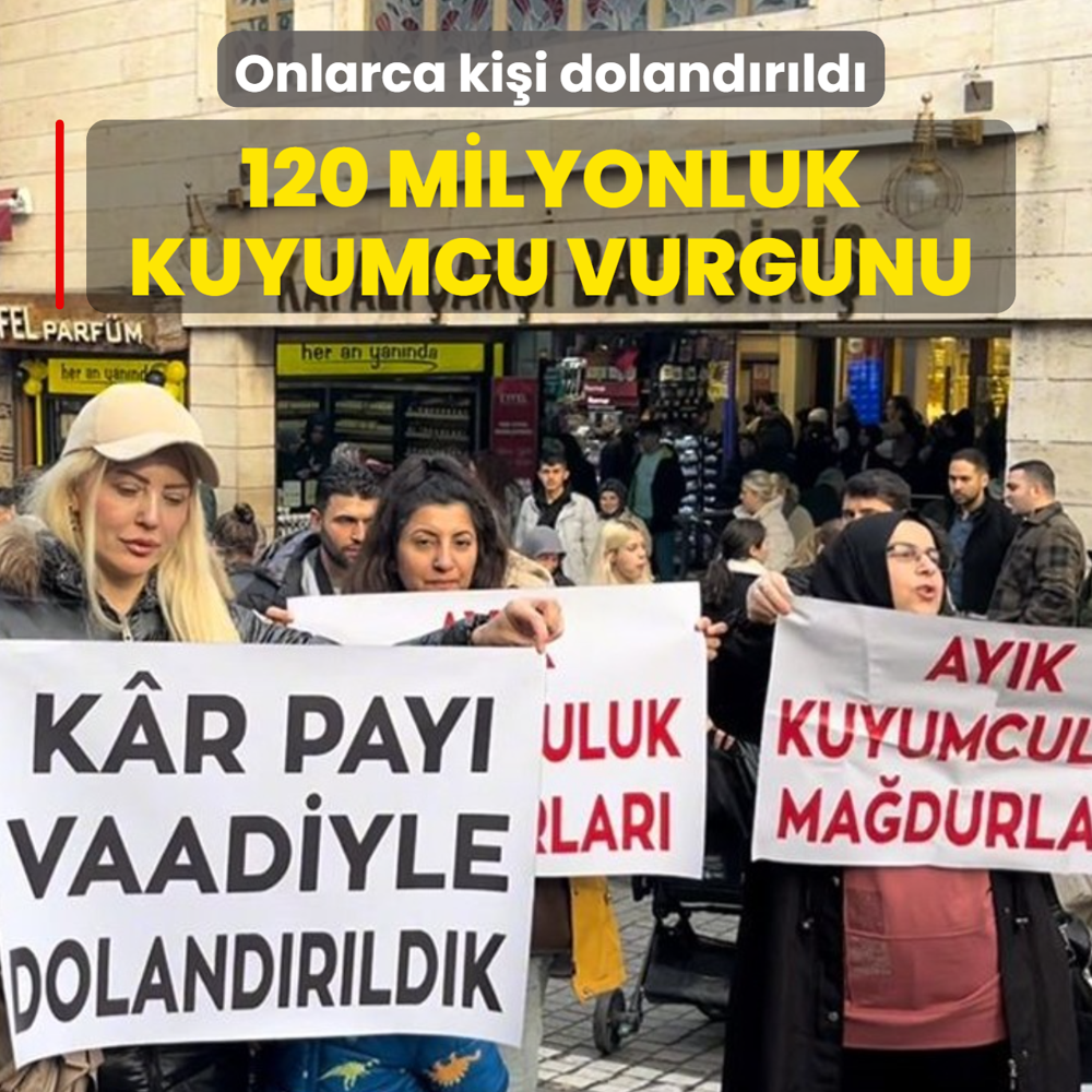 Bursa'da 120 milyonluk kuyumcu vurgunu: Onlarca kii dolandrld