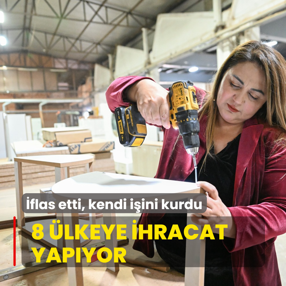 flas etti, pes etmedi! Kendi iini kurdu, imdi 8 lkeye ihracat yapyor