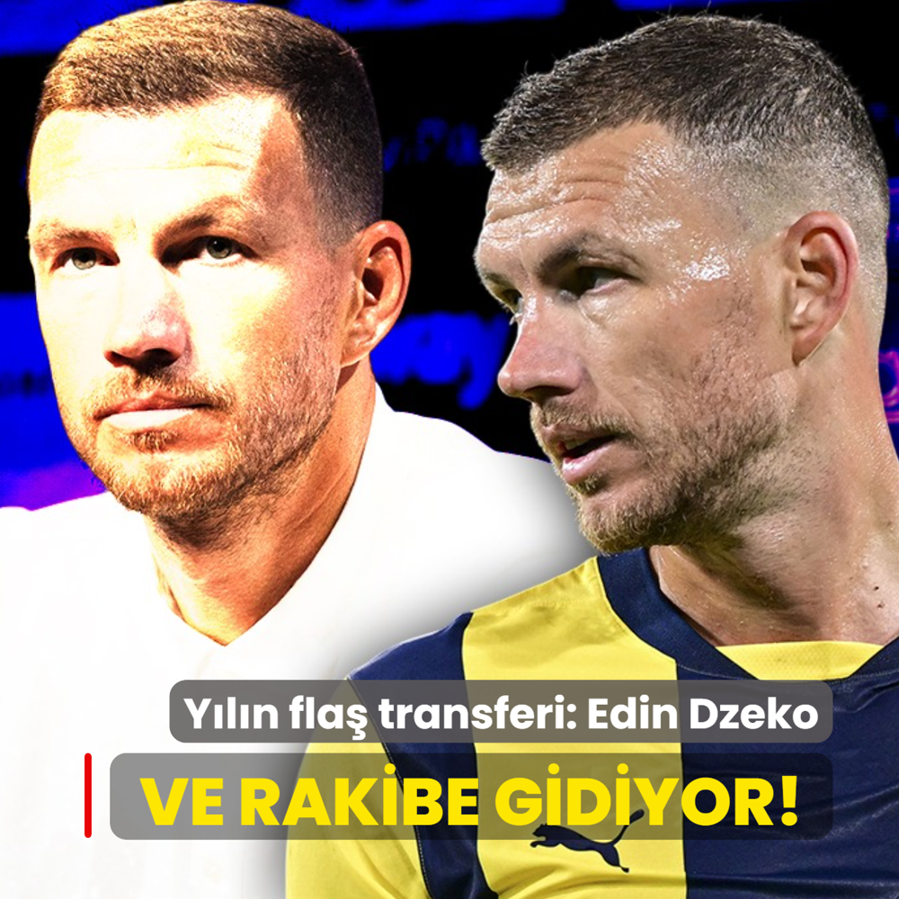 Ve rakibe gidiyor! Yln fla transferi: Edin Dzeko