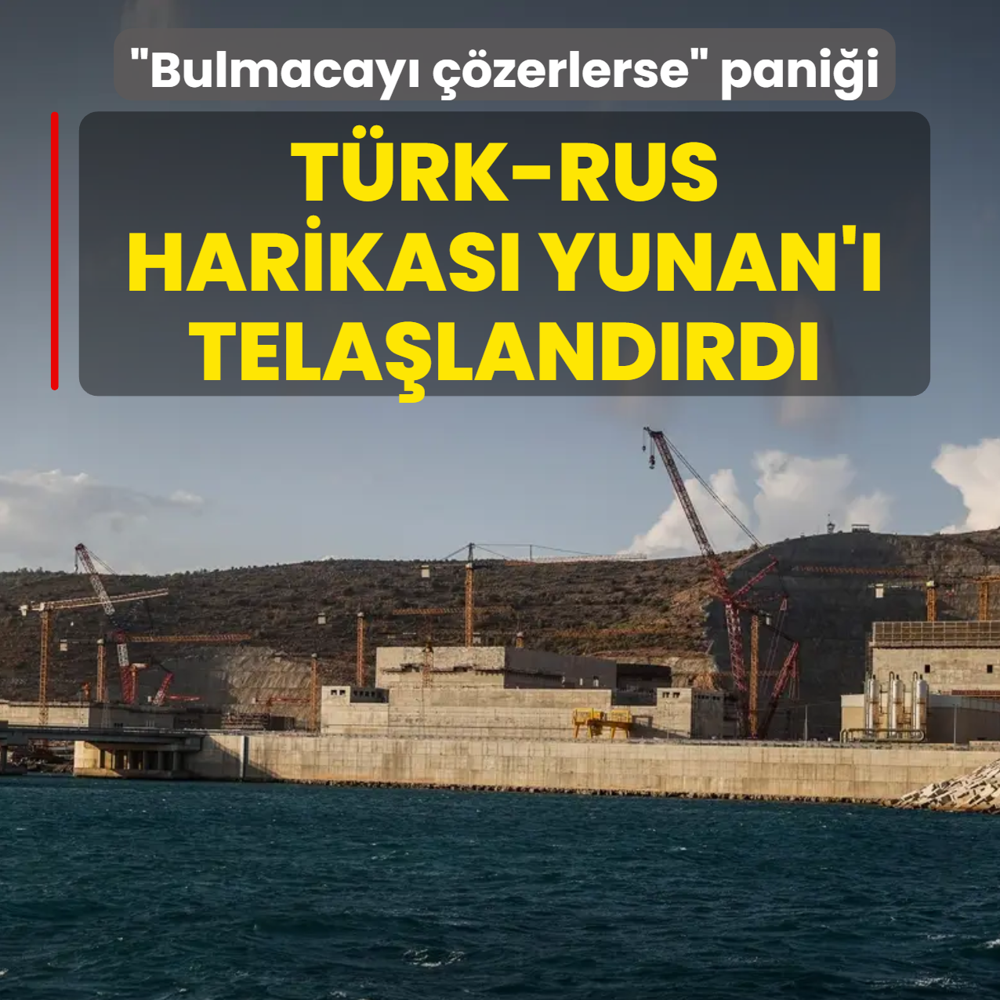 �Bulmacay� ��zerlerse� pani�i! T�rk-Rus harikas� Yunan'� tela�land�rd�