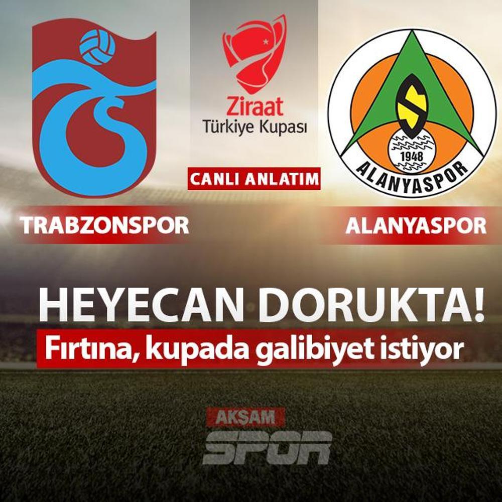 CANLI: Trabzonspor - Alanyaspor