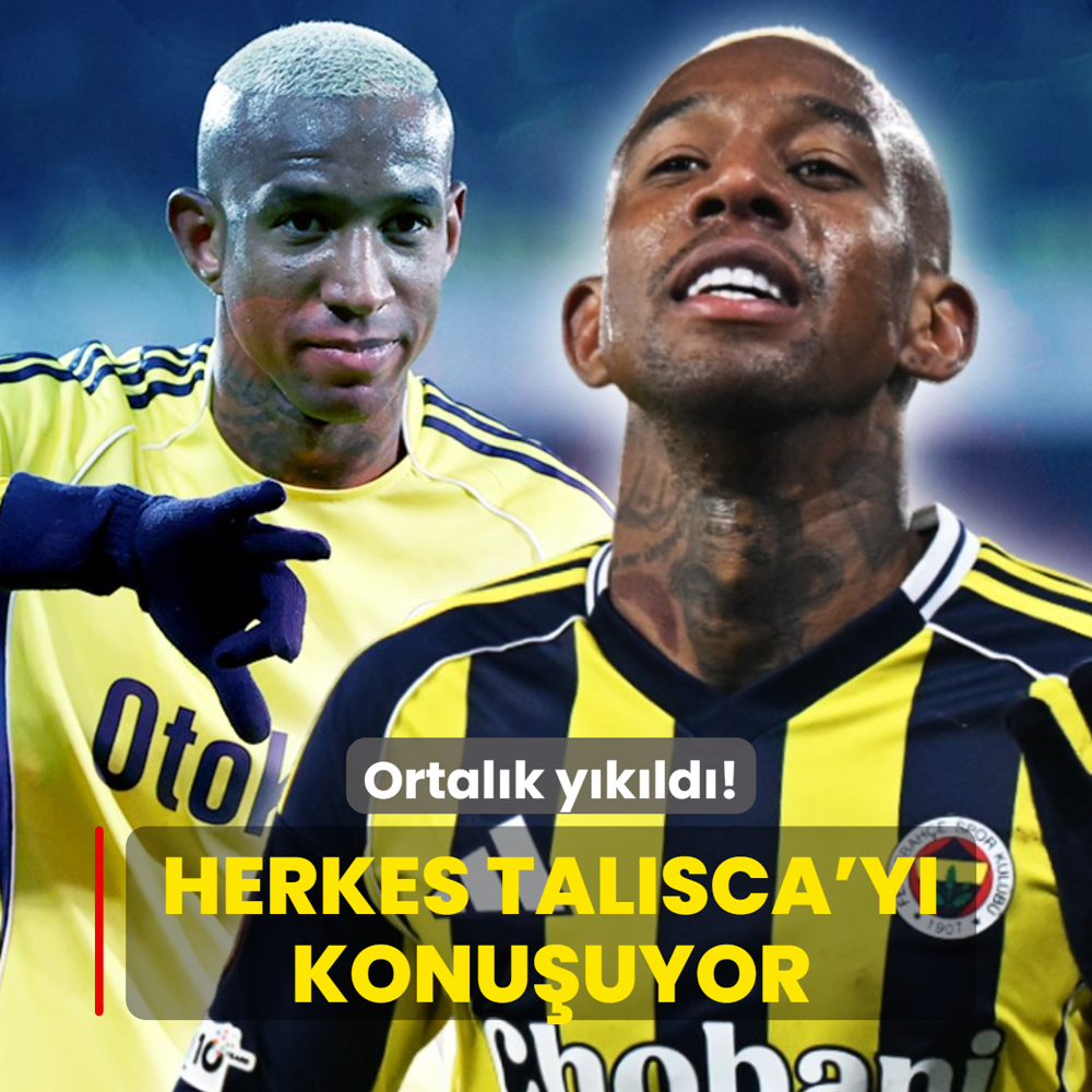 Koca �lke Anderson Talisca'y� konu�uyor! Ortal�k y�k�ld�