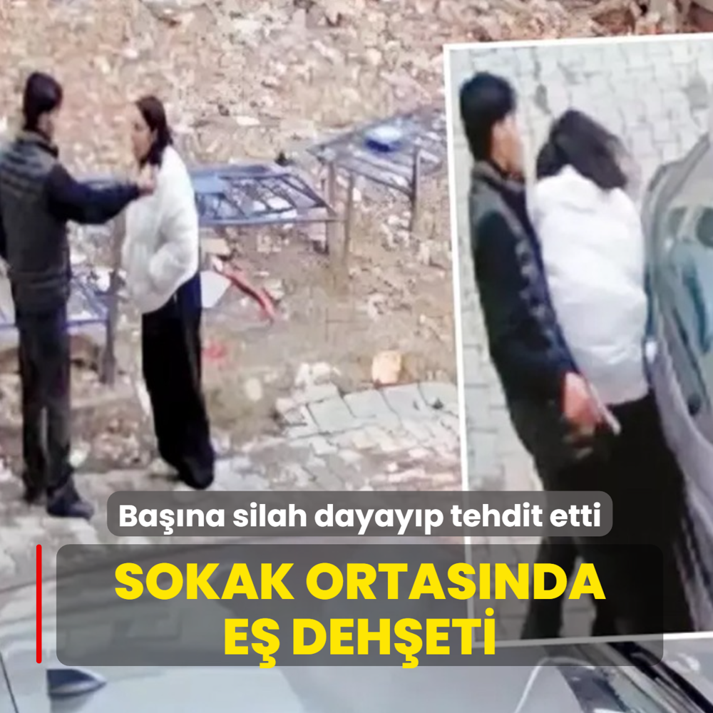 Sokak ortas�nda e� deh�eti