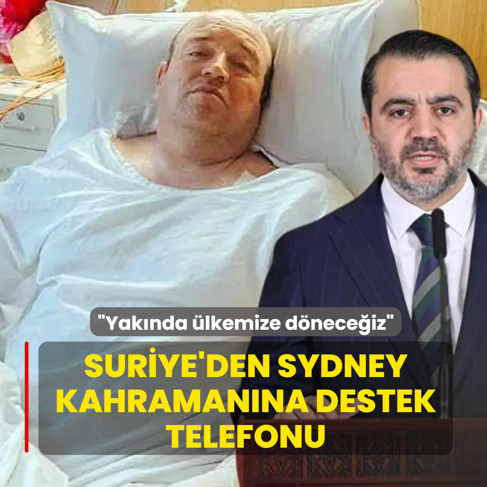 Suriye, �Sydney� sald�r�s�n�n kahraman�na destek oldu: Bu numaradan bize ula�abilirsiniz