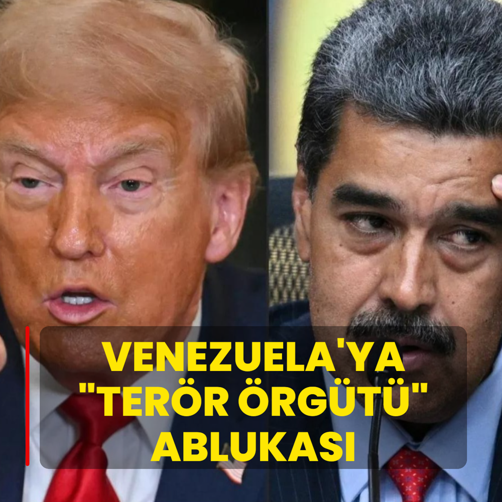 T�m tankerler hedefte! Trump'tan Venezuela'ya �ter�r �rg�t�� ablukas�