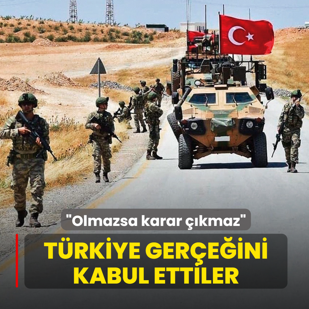 T�rkiye ger�e�ini kabul ettiler: Olmazsa masadan karar ��kmaz