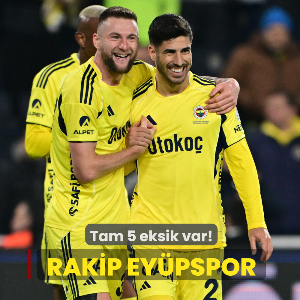 Fenerbah�e'nin rakibi Ey�pspor! Tam 5 eksik var