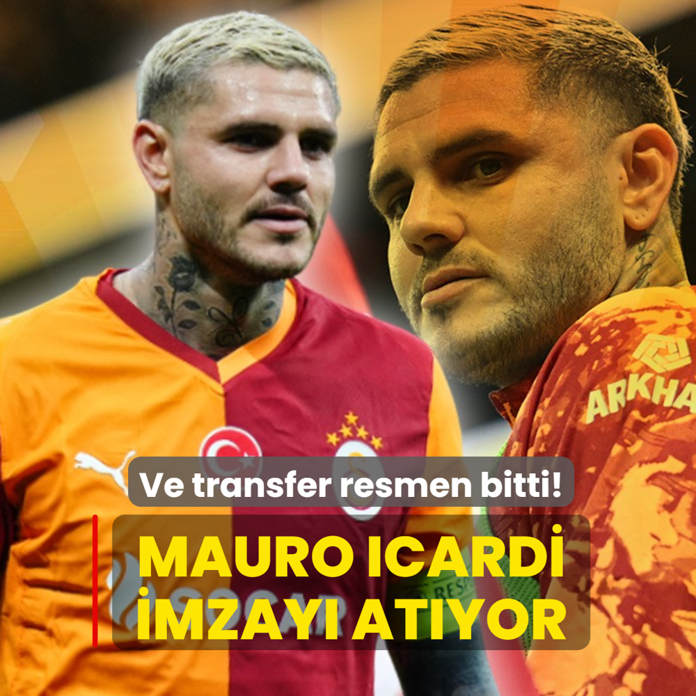 Ve transfer resmen bitti! Mauro Icardi imzay� at�yor