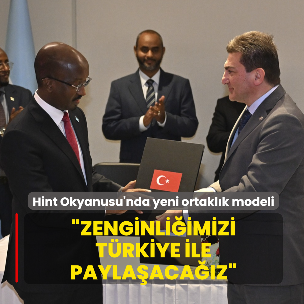 Hint Okyanusu'nda yeni ortakl�k modeli: Zenginli�imizi T�rkiye ile payla�aca��z