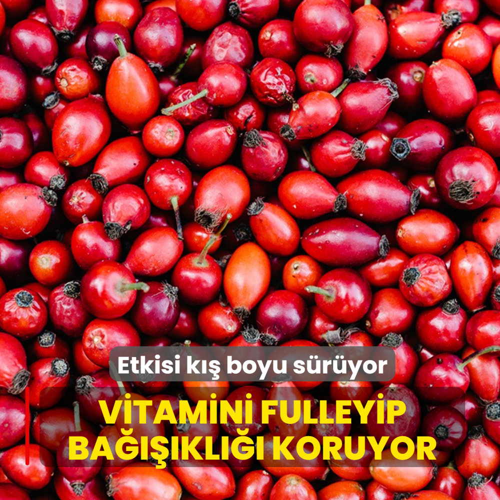 Etkisi t�m k�� s�r�yor! Vitamini full�yor, ba����kl�k sistemine derman oluyor